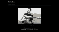 Desktop Screenshot of martinloos.de